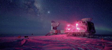 The 10-m South Pole Telescope and the BICEP Telescope at Amundsen-Scott South Pole Station ...