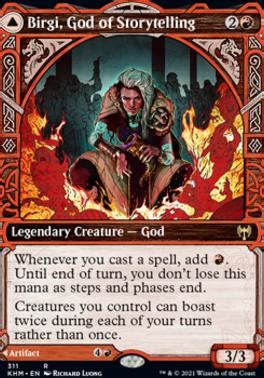 Birgi, God of Storytelling | Kaldheim Variants | Pioneer | Card Kingdom