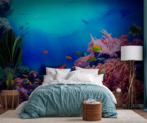 Wall Mural Photo Wallpaper Coral reef Nr. u74378 | Uwalls