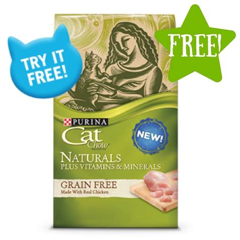 FREE Purina Cat Chow Naturals Grain Free Cat Food Sample