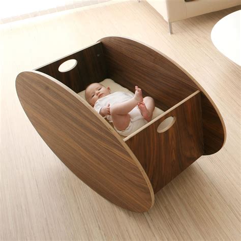 Wooden Bassinet Rocker | Foter