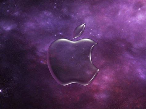 Purple Apple Logo Wallpapers - Top Free Purple Apple Logo Backgrounds - WallpaperAccess