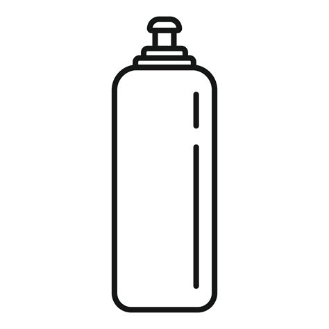 Bleach bottle icon, outline style 14598608 Vector Art at Vecteezy