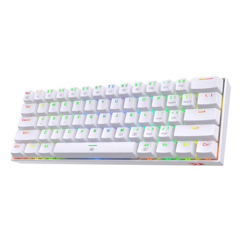 Redragon K630 Dragonborn 60% Wired RGB Gaming Keyboard, 61 Keys Compact ...