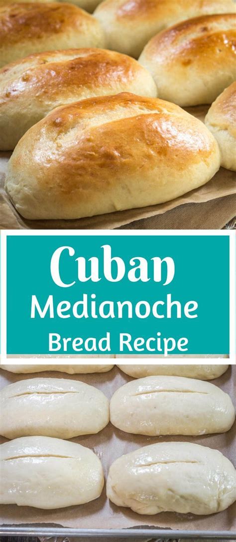 Cuban Medianoche Bread Recipe in 2020 | Homemade sandwich, Medianoche bread recipe, Bread ...