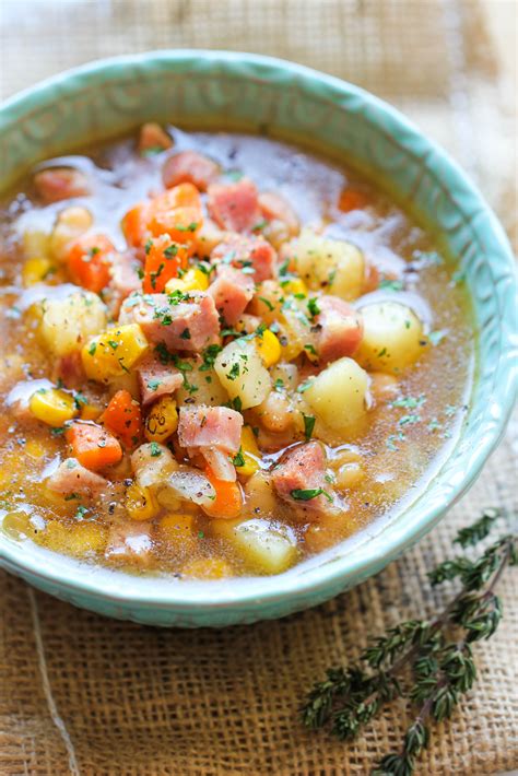 southern ham bone vegetable soup recipes