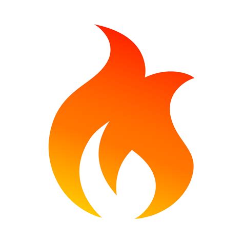 Flame Vector Icon 552364 Vector Art at Vecteezy