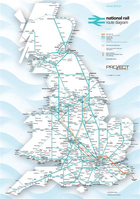 Submission – Great Britain National Rail Route Diagram by Andrew Smithers – Transit Maps