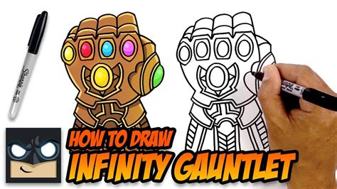 Wefalling: Thanos Cartoon Drawing Easy