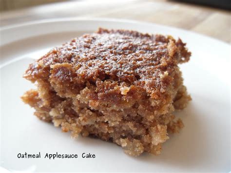 Oatmeal Applesauce Cake | Applesauce cake, Coffee cake, Eat dessert