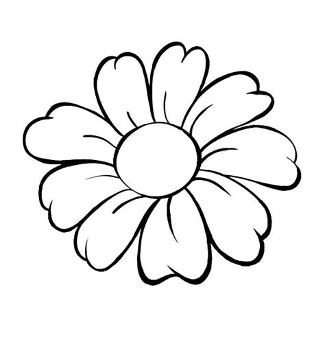 Free Black And White Daisy Clipart, Download Free Black And White Daisy Clipart png images, Free ...