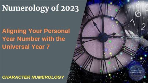 Numerology of 2023 - Align Your Focus with Universal Year 7