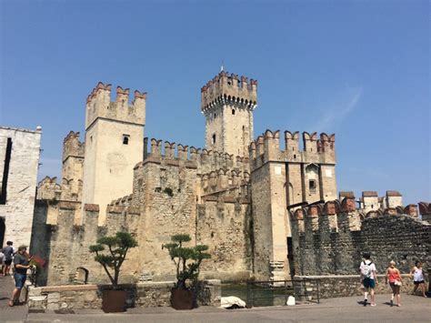 The Scaliger (Sinking) Castle in Sirmione, Lake Garda, Italy - Our Sweet Adventures