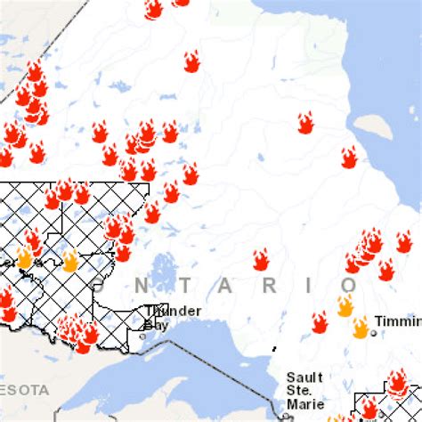 Forest Fires In Ontario Map