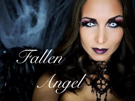 "Fallen Angel" - Makeup Tutorial | Engel make-up, Halloween aussehen, Halloween kostüm ...