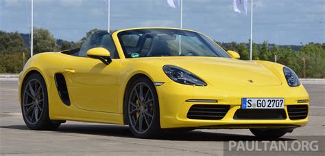 DRIVEN: Porsche 718 Boxster S – change is inevitable Porsche 718 ...