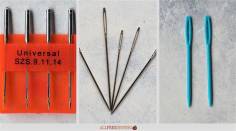 17 Types of Sewing Needles (and Their Uses!) | AllFreeSewing.com