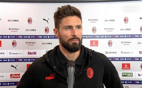 Giroud says Milan are 'motivated' to secure top-four finish against Juve