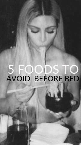 5 Foods To Avoid Before Bed – Perpetual Shade