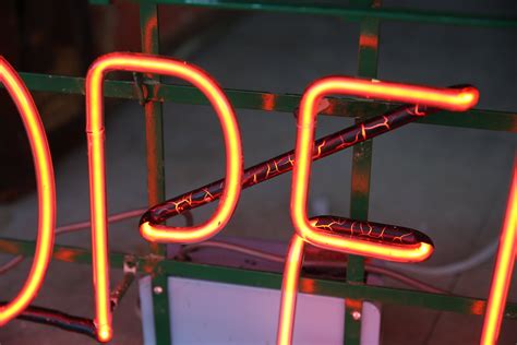 Vintage Neon Open Sign Retail Store Display Lighted Neon Bar - Etsy