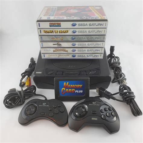 Sega Saturn Console - Retro vGames