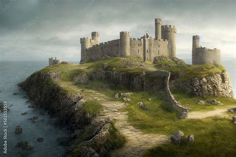 Medieval Castle Concept Art