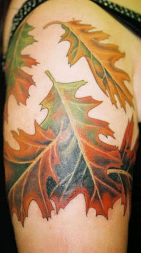 50 Best Oak Leaf Tattoo ideas | oak leaf, tattoos, leaf tattoos