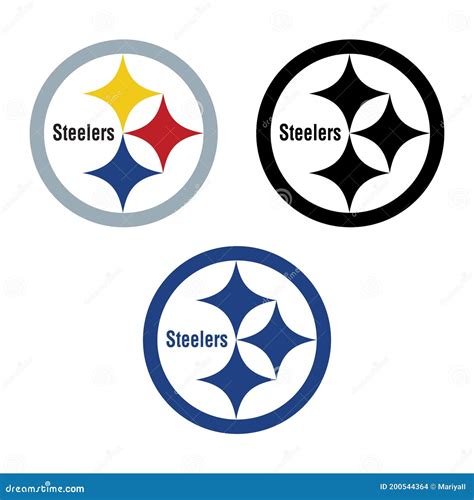 ASTANA, KAZAKHSTAN -25 October 2020 : Steelers Icon. Steelers Logo ...