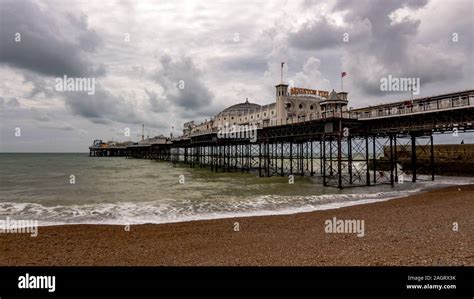 The famous pier in Brighton, England Stock Photo - Alamy