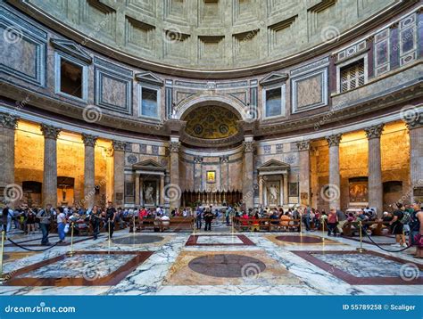 Pantheon Interior Description