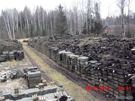 Storage and transportation of ammunition in Russian army · Russia Travel Blog