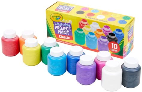 Crayola Washable Kid's Paint 10-Count Pack as low as $4.97!