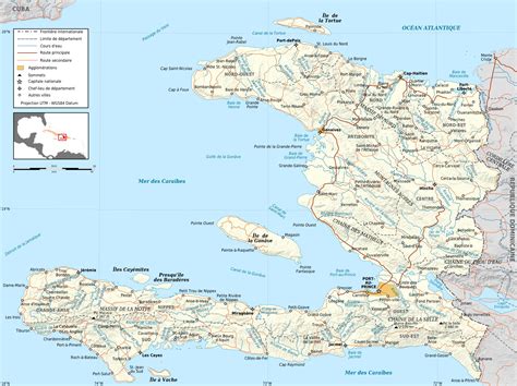 Haiti Maps | Printable Maps of Haiti for Download