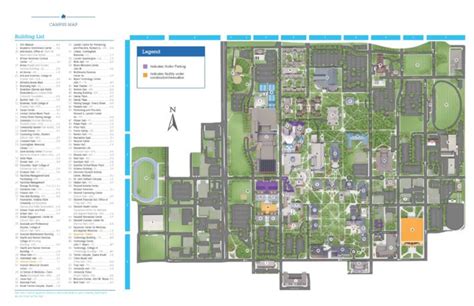 Campus Map - Indiana State University Venue & Events