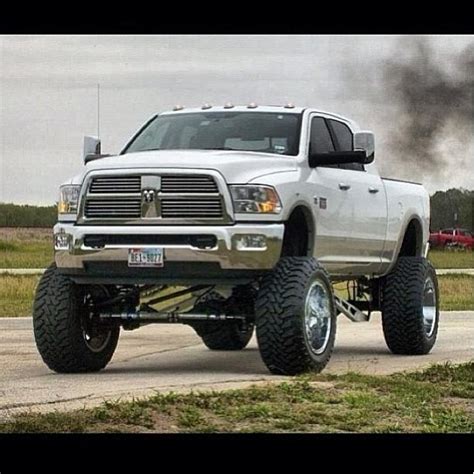 Jacked up dodge | hogs | Pinterest