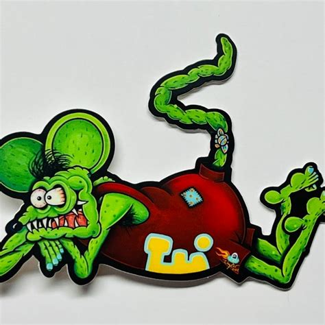 Rat Fink Sticker - Etsy