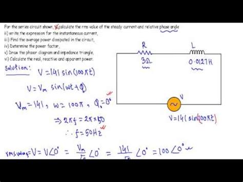 Rl Series Circuit Equations - Tessshebaylo