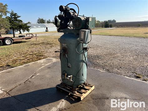 Large Upright Air Compressor BigIron Auctions