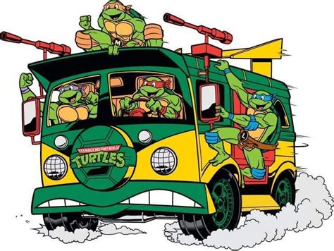 Pin by Kekita Kekitos on EGB | Ninja turtles, Ninja turtle van, Teenage mutant ninja turtles art