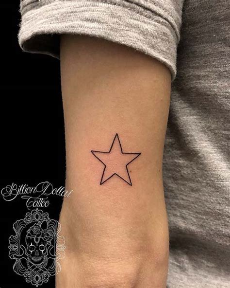 Details more than 73 star tattoo outline latest - in.coedo.com.vn