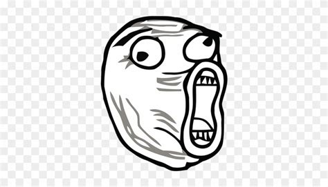 Rage Comic Stickers For Imessage Messages Sticker-8 - Lol Meme Face Png ...