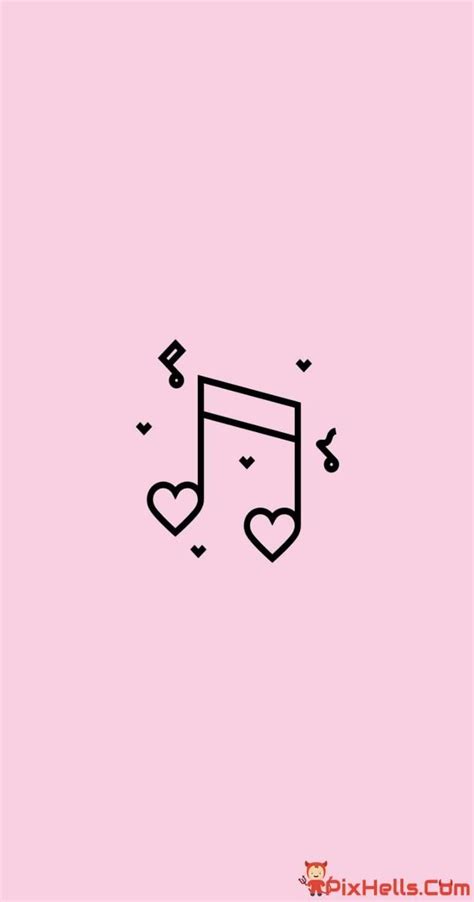 Cute Music Note Wallpapers Free Download | Fotoğraf, Çizimler, Çiçek şablonu