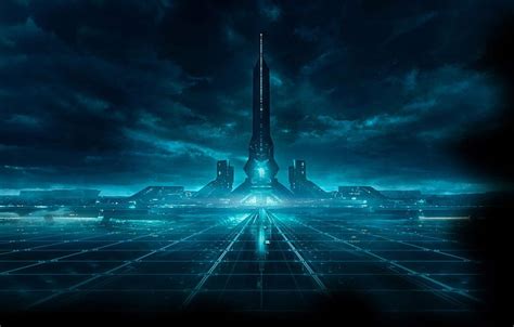 ART: “ and Concept Art from Tron : Legacy” via glitchstudio, Tron City HD wallpaper | Pxfuel