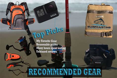 Recommended Surf Fishing Gear: My favorite battle-tested gears ...