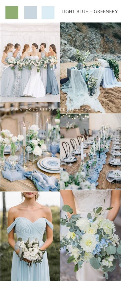 20 Light Blue Wedding Color Ideas for Spring 2025 | 💎