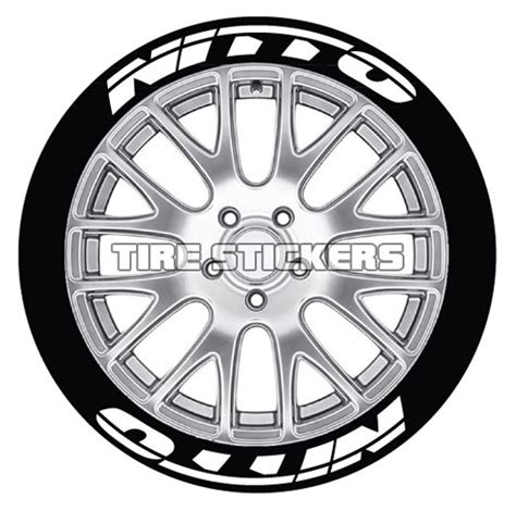 Nitto – Tire Lettering Kit – Tire Stickers Canada