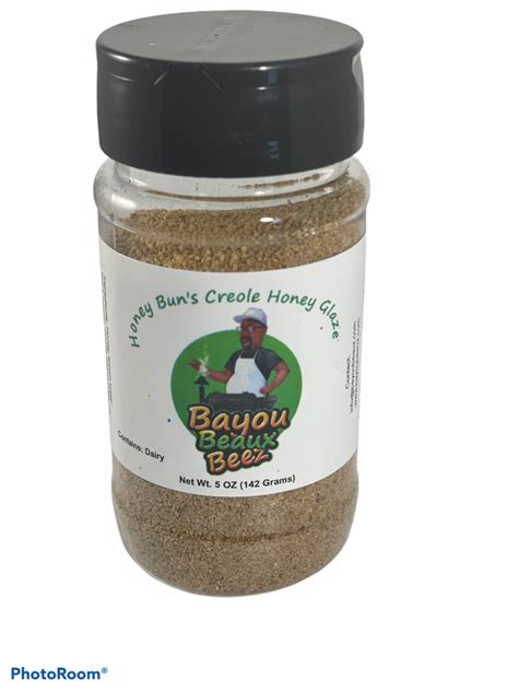 Honey Bun's Creole Honey Glaze 5oz. - Bayou Beaux