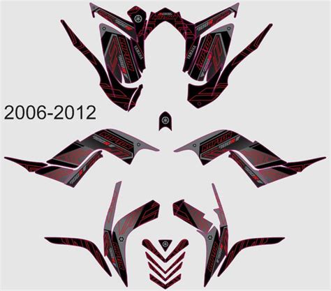 Yamaha Raptor 700R Graphics 2 – Krazygraphics.com