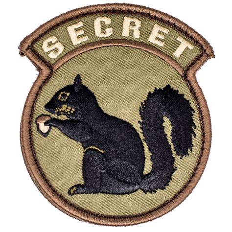 Secret Squirrel Patch - Custom Canine Unlimited