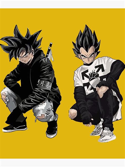 "Goku and Vegeta Drip" Photographic Print for Sale by myattqlmatten | Redbubble